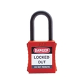 IFAM/ロックアウト用南京錠 ナイロン製シャックル 赤 0 44720 FC291VC-3860955