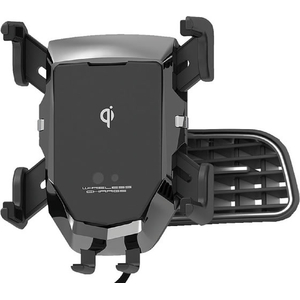 カシムラ QI自動開閉ホルダー 4アーム手帳対応 エアコン取付 FCK638D-KW41-イメージ2