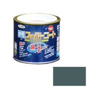 アサヒペン 水性スーパーコート 1／5L ヘリテージグリーン FC370NS