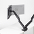 サンワサプライ 水平垂直多関節液晶モニターアーム(2面) ブラック CR-LA1302BKN2-イメージ9