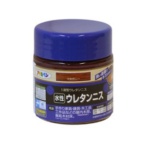 アサヒペン 水性ウレタンニス 100ml マホガニー FC639PJ-イメージ1
