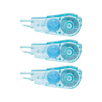 プラス 修正テープ ホワイパーPT交換テープ 3個パック 5mm ブルー F114197-48731 WH645R3P