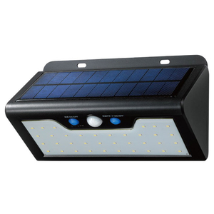 エルパ 屋外用LEDセンサーウォールライト ソーラー式 電球色 ESL-K411SL(L)-イメージ1