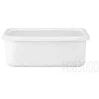 富士ホーロー コンテ 深型角容器 L FC81215-KE-DL.LW