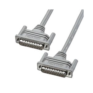 サンワサプライ RS-232Cケーブル（25pin/モデム・TA・切替器・1．5m） KRS-101K2-イメージ1