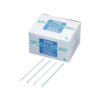 やなぎプロダクツ 業務用スプーンストロー 500本 ST-011 FC232SL-379113