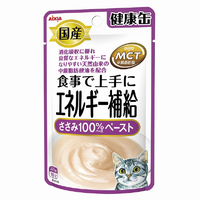 アイシア 国産 健康缶パウチ エネルギー補給 ささみペースト 40g ｹﾝｺｳｶﾝﾊﾟｳﾁｴﾈﾙｷﾞ-ｻｻﾐ40G