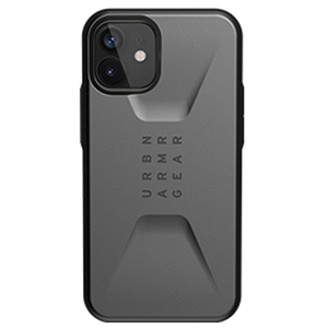 UAG iPhone 12 mini用ケース CIVILIAN シルバー UAG-IPH20SC-SV-イメージ1