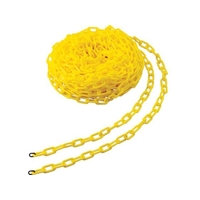 トラスコ中山 プラチェーン 8MM×30M 黄 イエロー830 FC830HN-4089812