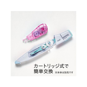 プラス 修正テープ ホワイパーPT交換テープ 3個パック 6mm ピンク F114198-48732 WH646R3P-イメージ3