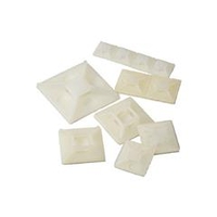 トラスコ中山 TRUSCO　結束バンド固定具（粘着シート付）幅4．6　2連結50個入 THC-101S-S2