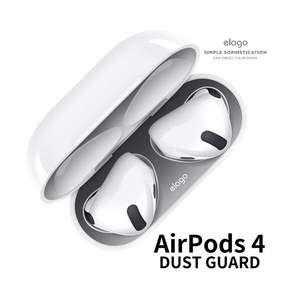elago EL_AP4DGBSDS_DG AirPods 4用ダストガｰド ダークグレー