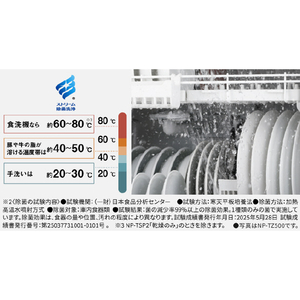 パナソニック 食器洗い乾燥機 ホワイト NP-TSP2-W-イメージ10