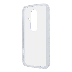 レイアウト らくらくスマートフォン F-53E用Like standard 衝撃吸収 バンパー ハイブリッドケース クリア RT-FRS24CC2/CM-イメージ1