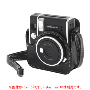 富士フイルム チェキ instax mini 40専用カメラケース ブラック ﾌｼﾞMINI40ｶﾒﾗｹ-ｽ-イメージ3