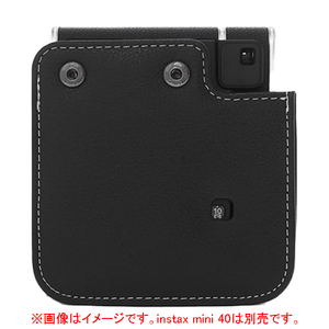 富士フイルム チェキ instax mini 40専用カメラケース ブラック ﾌｼﾞMINI40ｶﾒﾗｹ-ｽ-イメージ4