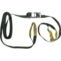 ユタカメイク ベルト荷締機コブラ 25mm×4.5m×1m シボリ縫製 0.2グリーン FC799GY-3611060