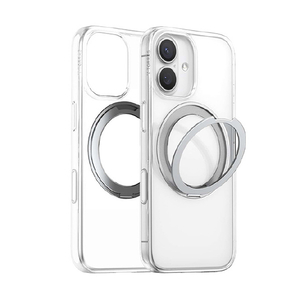 TORRAS iPhone17用アクリル樹脂+TPUケース TORRAS OSTAND PRO クリア X00FX2922-イメージ1