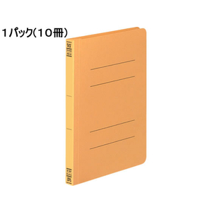 コクヨ フラットファイルV A5タテ とじ厚15mm 黄 10冊 1パック(10冊) F835389-ﾌ-V12Y-イメージ1