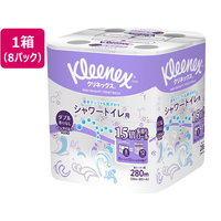 クレシア クリネックス 長持ちシャワートイレ用 ダブル 35m 8ロール×8パック FC92588
