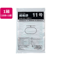 Forestway 規格袋 LDPE 11号 透明 100枚×10袋 FC924NS-FRW201030