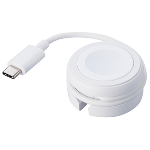 エレコム Apple Watch磁気充電ケーブル(高速充電巻き取りタイプ) ホワイト MPA-AWMCQWH エレコム Apple Watch磁気充電ケーブル(高速充電巻き取りタイプ) ホワイト MPA-AWMCQWH