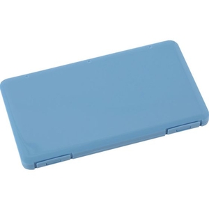 トラスコ中山 TRUSCO/携帯用樹脂製マスクケース 190X110X12mm ライトブルー FCA577K-2567079-イメージ1