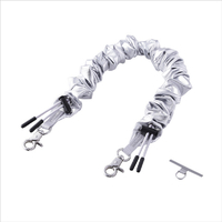 エレコム ハンドストラップシュシュ/カジュアル シルバー P-STHSCOSV