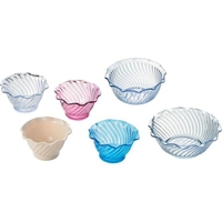 カーライル チューリップボウル クリア 240cc 453507 FCL5873-017690005