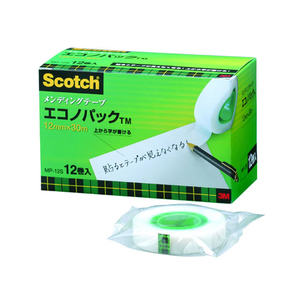 3M スコッチ メンディングテープ エコノパック 幅12mm 12巻入 F820552-MP-12S-イメージ1