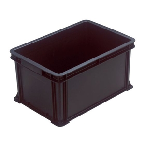 岐阜プラスチック工業 RBE型導電性コンテナーRB-36 導電 ブラック FC415HJ-4232011-イメージ1