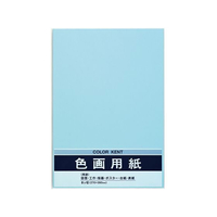 マルアイ 色画用紙 N831 みず 10枚 FCF732T-Pｴ-N83LB