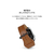 EGARDEN Apple Watch 49/46/45/44/42mm用バンド GENUINE LEATHER STRAP ブラック EGD20591AW-イメージ10