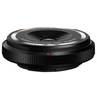 オリンパス フィッシュアイボディーキャップレンズ 9mm F8.0 Fisheye ブラック BCL-0980 BLK