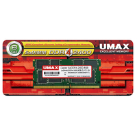 UMAX ノートパソコン用メモリー(8GB) SO-DIMM DDR4 2400 8GB JEDEC UM-SODDR4S-2400-8G