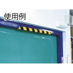 トラスコ中山 安心クッションL字型小 緑・白 10本入り 10本緑／白370.9 FC509HN-4156374-イメージ2