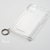 PHONECKLACE iPhone 15 Plus用ストラップ用リング付きクリアケース シルバーチャーム PN25592I15PL-イメージ5