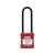 IFAM/ロックアウト用南京錠 ナイロン製シャックル ツル長 赤 0 44726 FC292VC-3860962-イメージ1