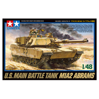 タミヤ 32592ｱﾒﾘｶM1A2ｴｲﾌﾞﾗﾑｽ 1/48 ミリタリーミニチュアシリーズ No