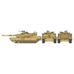タミヤ 1/48 ミリタリーミニチュアシリーズ No．92 アメリカ M1A2 エイブラムス戦車 32592ｱﾒﾘｶM1A2ｴｲﾌﾞﾗﾑｽ-イメージ9