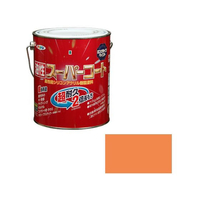 アサヒペン 油性スーパーコート 1.6L ラフィネオレンジ FC371NV