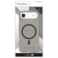 トリニティ iPhone Air用[Silky Armor] MagSafe対応 シルキータッチケース マットクリアブラック TR-IP25L1-SA-CLBK