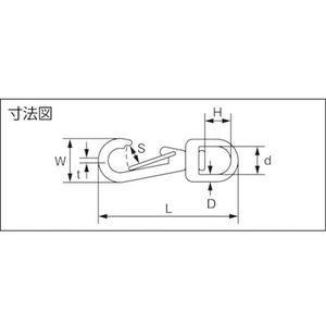 水本機械製作所 ステンレス スイベルアイフック FC001FJ-4775708-イメージ3