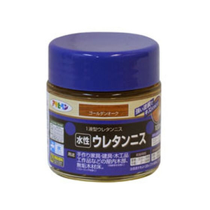 アサヒペン 水性ウレタンニス 100ml ゴールデンオーク FC642PJ-イメージ1