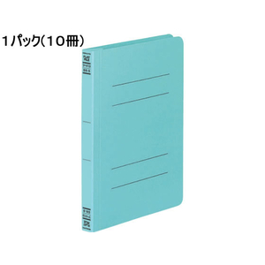 コクヨ フラットファイルV B6タテ とじ厚15mm 青 10冊 1パック(10冊) F835390-ﾌ-V13B-イメージ1