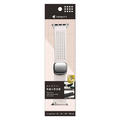 トリニティ Apple Watch 42mm / 41mm / 40mm / 38mm用 マグネットバックル付きシリコンバンド ブロックパターン スターライト TR-AW26S-ABMES-BK