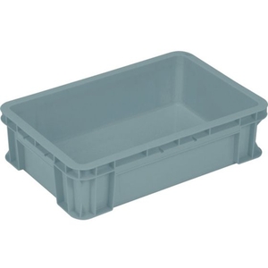 岐阜プラスチック工業 ST型コンテナーST-28B グレー FC547GY-8362469-イメージ1
