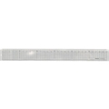 トラスコ中山 TRUSCO/アクリル定規 メタルガイド付き 30cm TAK-MG30 FCD069C-5443614