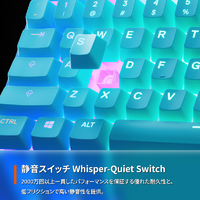 onchikunです。② SteelSeries（スティールシリーズ） Apex 3 TKL Aqua - US ゲーミング