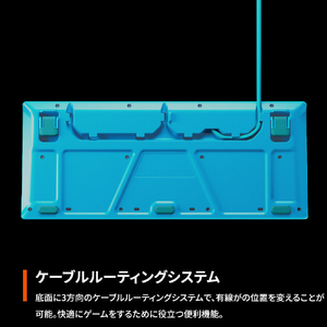 SteelSeries Apex 3 TKL - US 英語配列 Aqua 64933-イメージ8